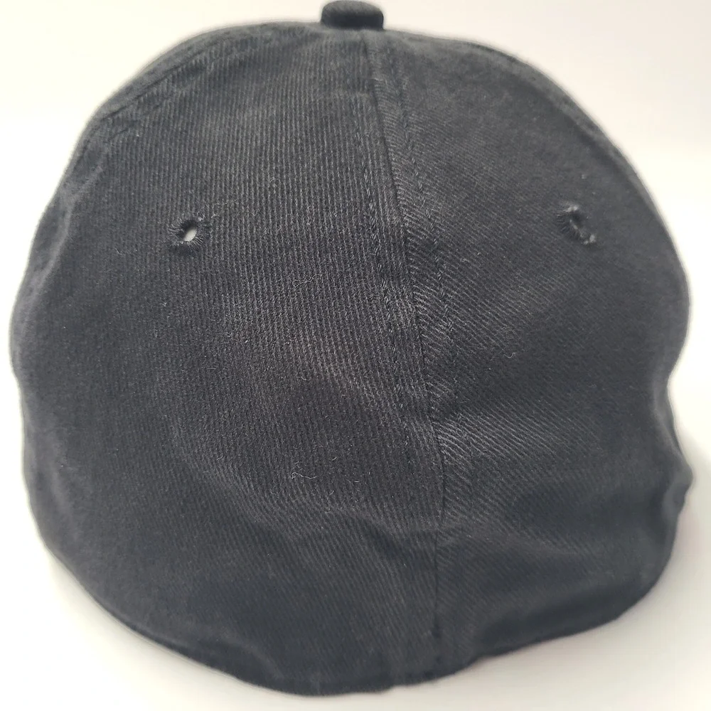Budweiser Hat Fitted (Seems M-L) Black Orange Halloween Weekend Bud Light Beer